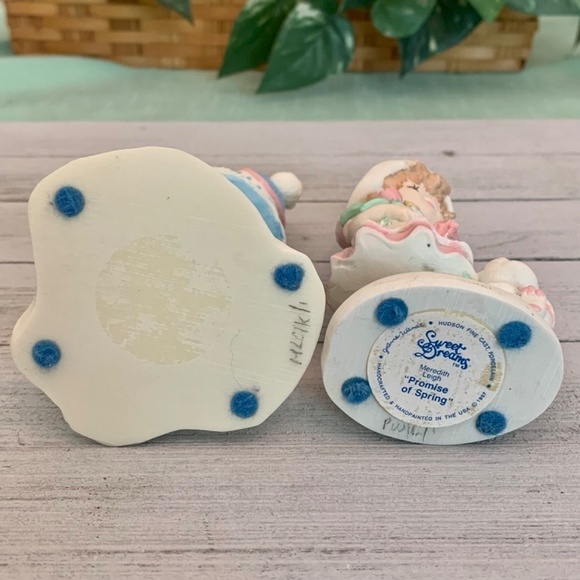 JoAnne Wanat Sweet Dreams Figurines Meredith Leigh & Victoria Martha Vintage 80s - Picture 8 of 14